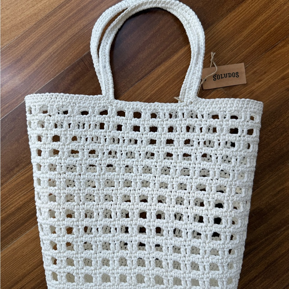 Soludos Ivy Open Weave Tote